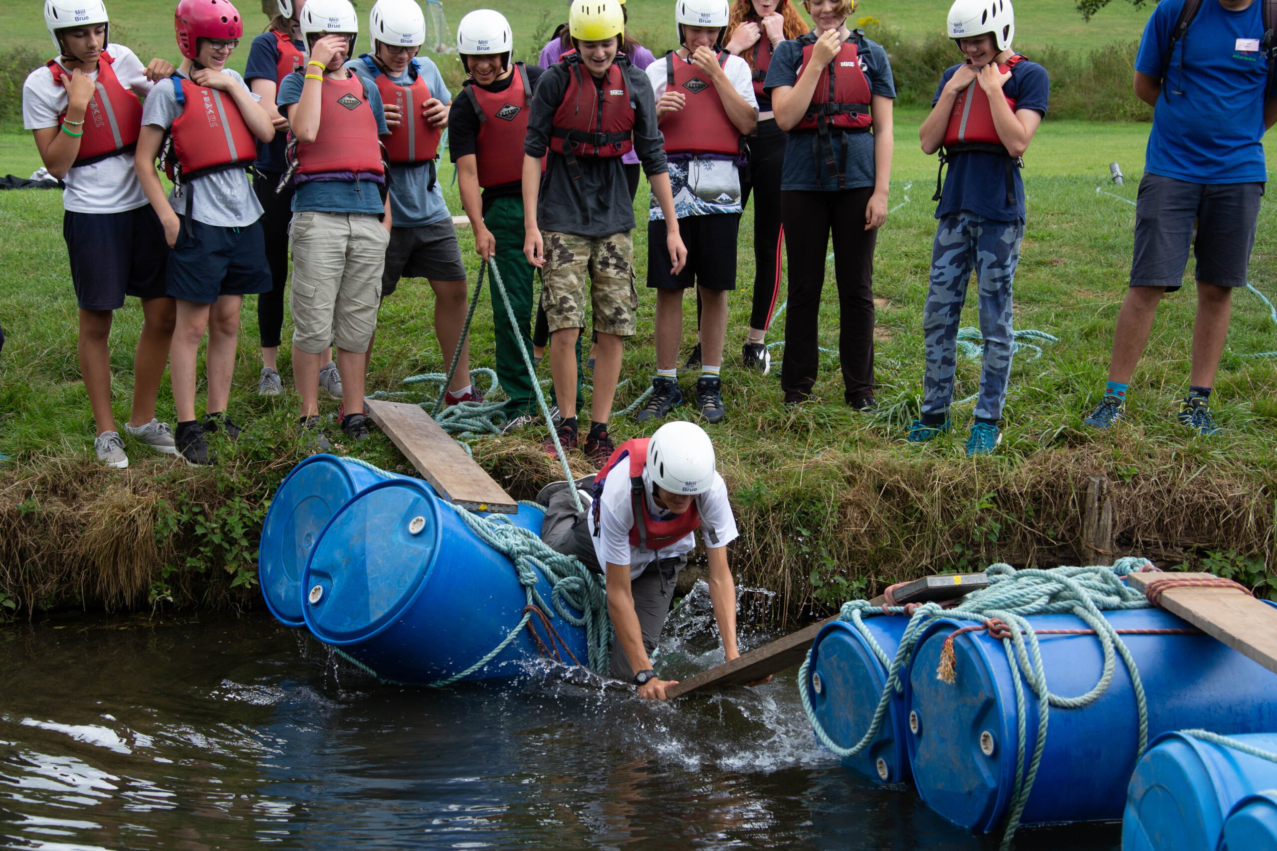 Crossing the river 2