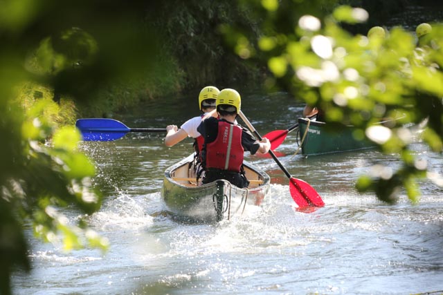 canoeing